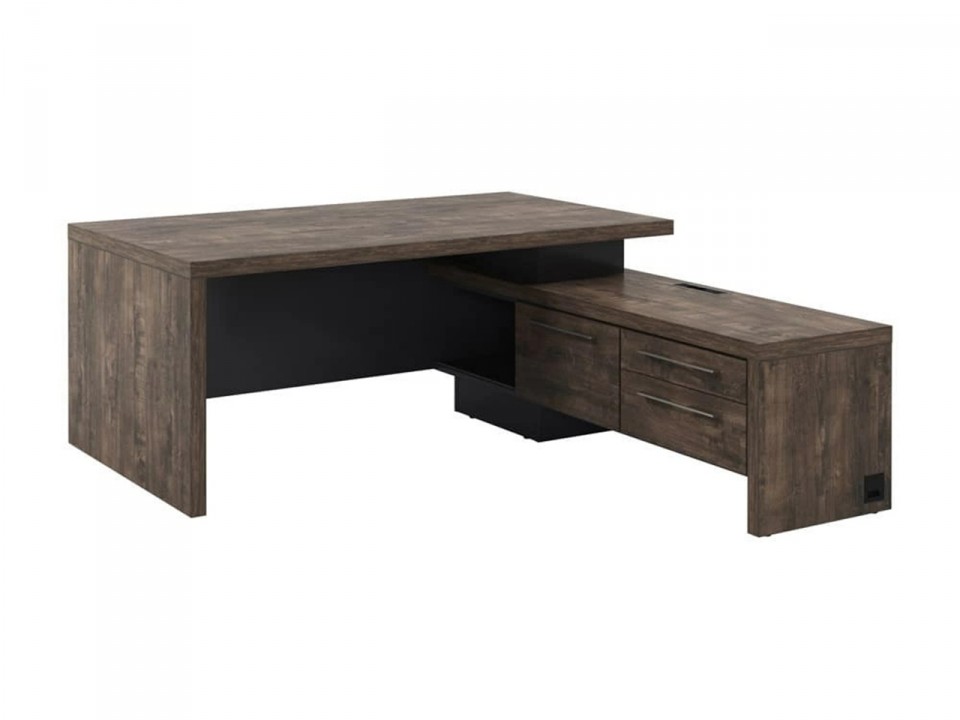 Кабинет руководителя Torston T-18пр.1000 (прав.) Стол руководителя с тумбой с розеткой