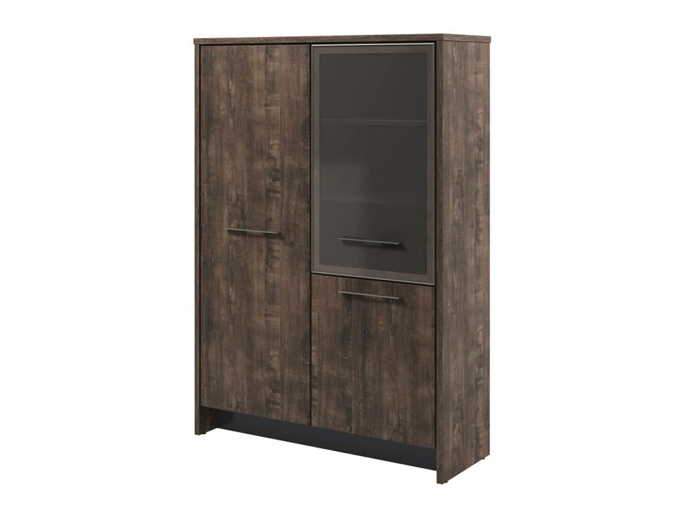 Кабинет руководителя Torston Т-32-13 л/пр Стеллаж закр/стекл. 2-хсекц.