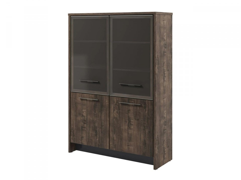 Кабинет руководителя Torston Т-32-14 Стеллаж со стеклом 2-хсекц.