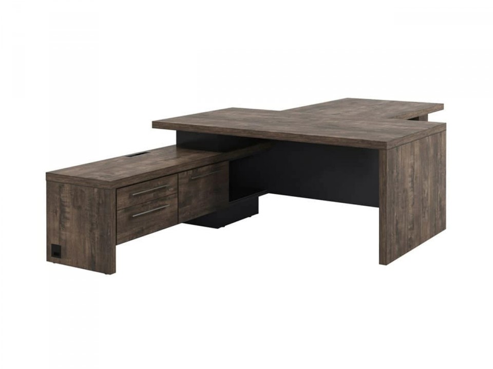 Кабинет руководителя Torston T-818л.1000 (лев.) Стол руководителя с тумбой и бриф. с розеткой