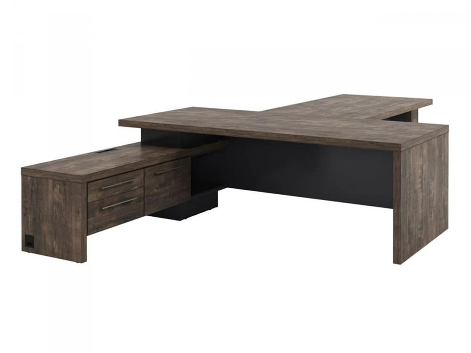 Кабинет руководителя Torston T-922л.0000 (лев.) Стол руководителя с тумбой и бриф. б/розетки